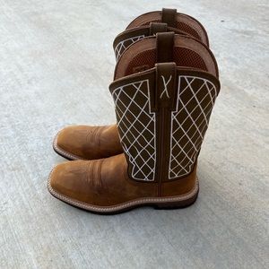 Twisted x womens square toe boots/ cowgirl boots/ work boots